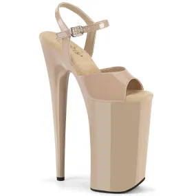 10 Inch Heel BEYOND-009 Nude Patent