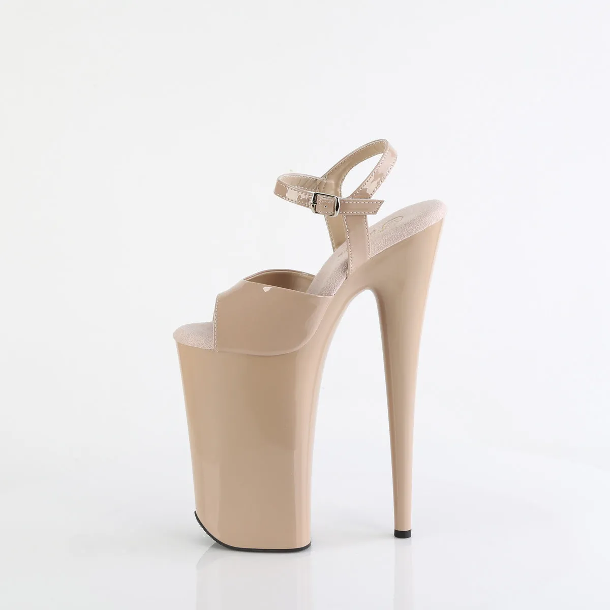 10 Inch Heel BEYOND-009 Nude Patent