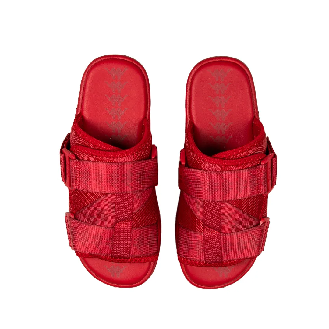 222 Banda Mitel 1 Sandals - Dark Red