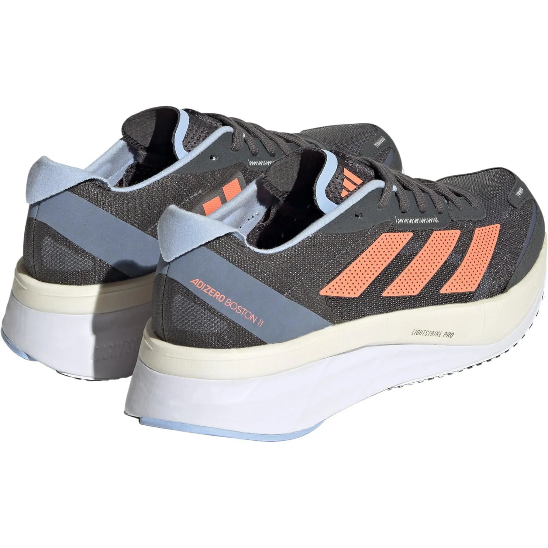 adidas Adizero Boston 11 Womens Running Shoes - Grey