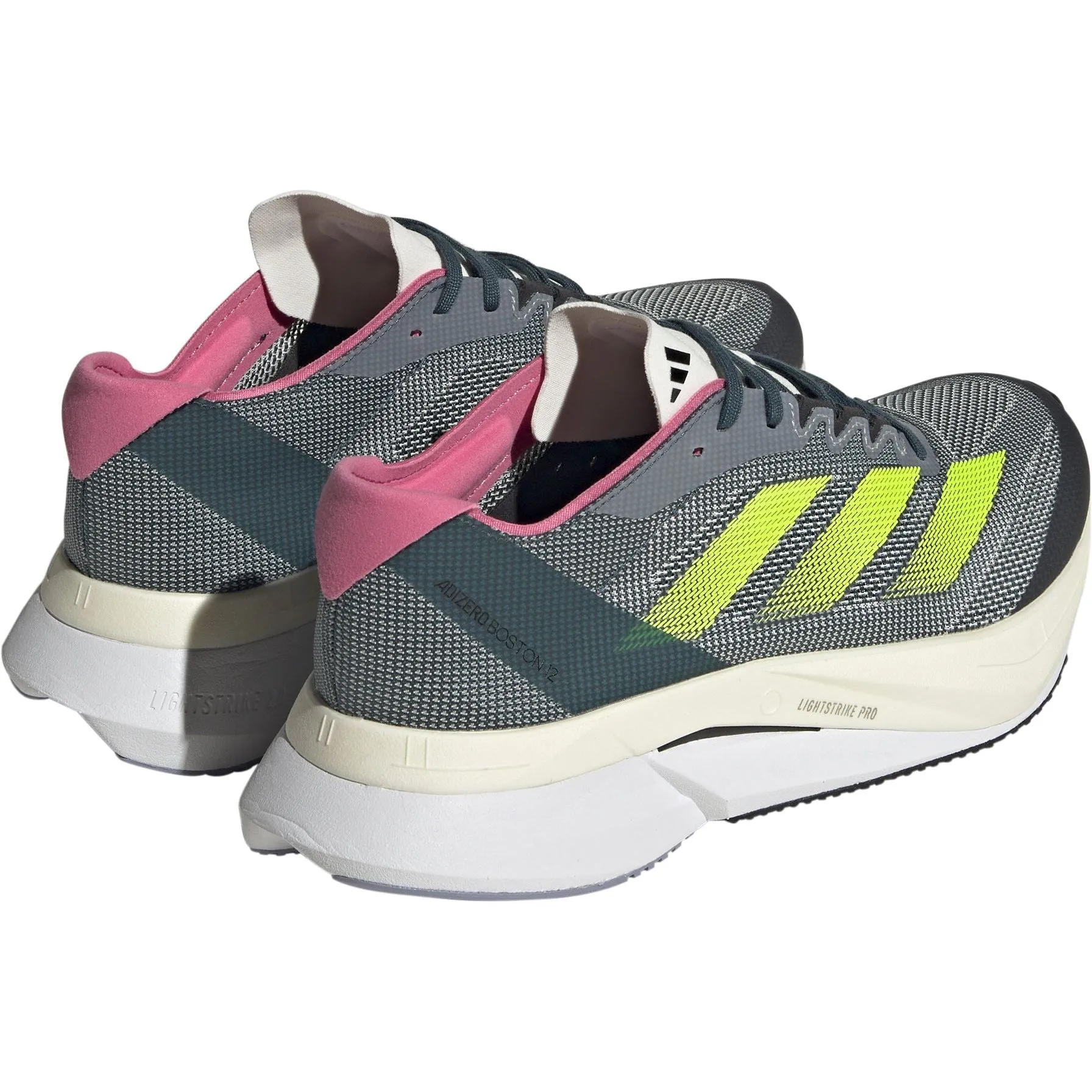 adidas Adizero Boston 12 Womens Running Shoes - Grey