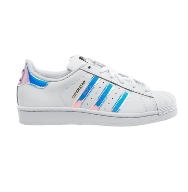 Adidas Kid's Superstar J Shoes - Iridescent