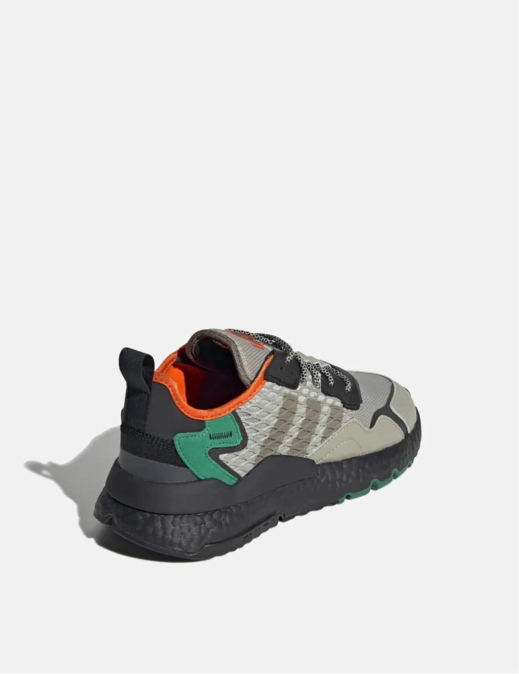 adidas Nite Jogger Shoes (EE5569) - Black / Seasame / Orange