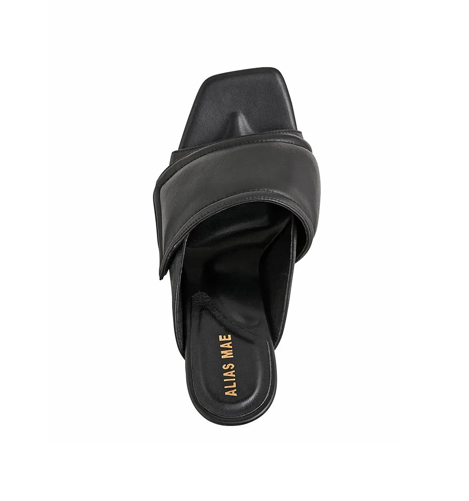 Alias Mae - Mica Heel - Black Leather