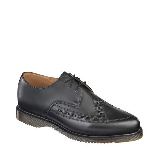 ALLY BLACK SMOOTH OXFORD