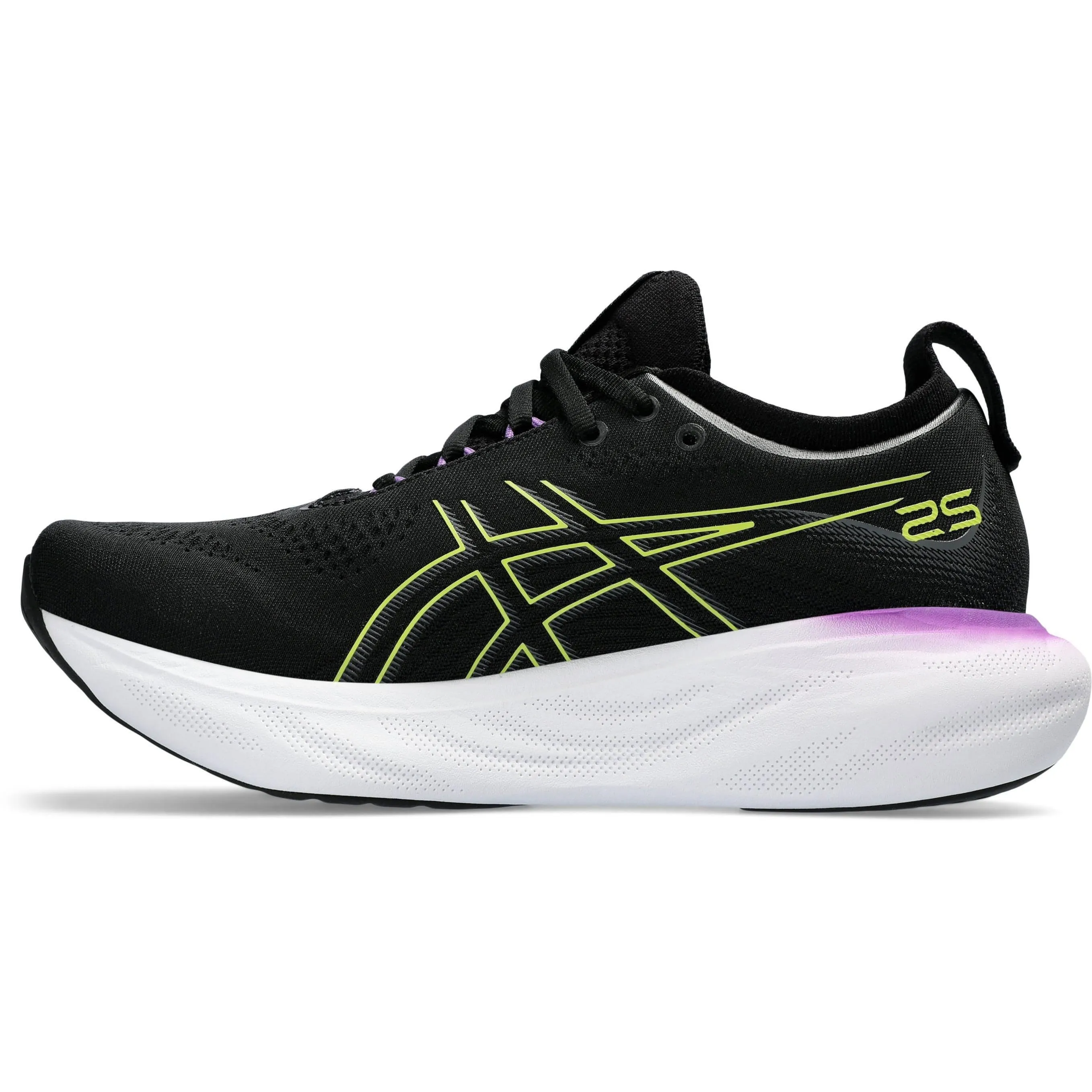 Asics Gel Nimbus 25 Womens Running Shoes - Black