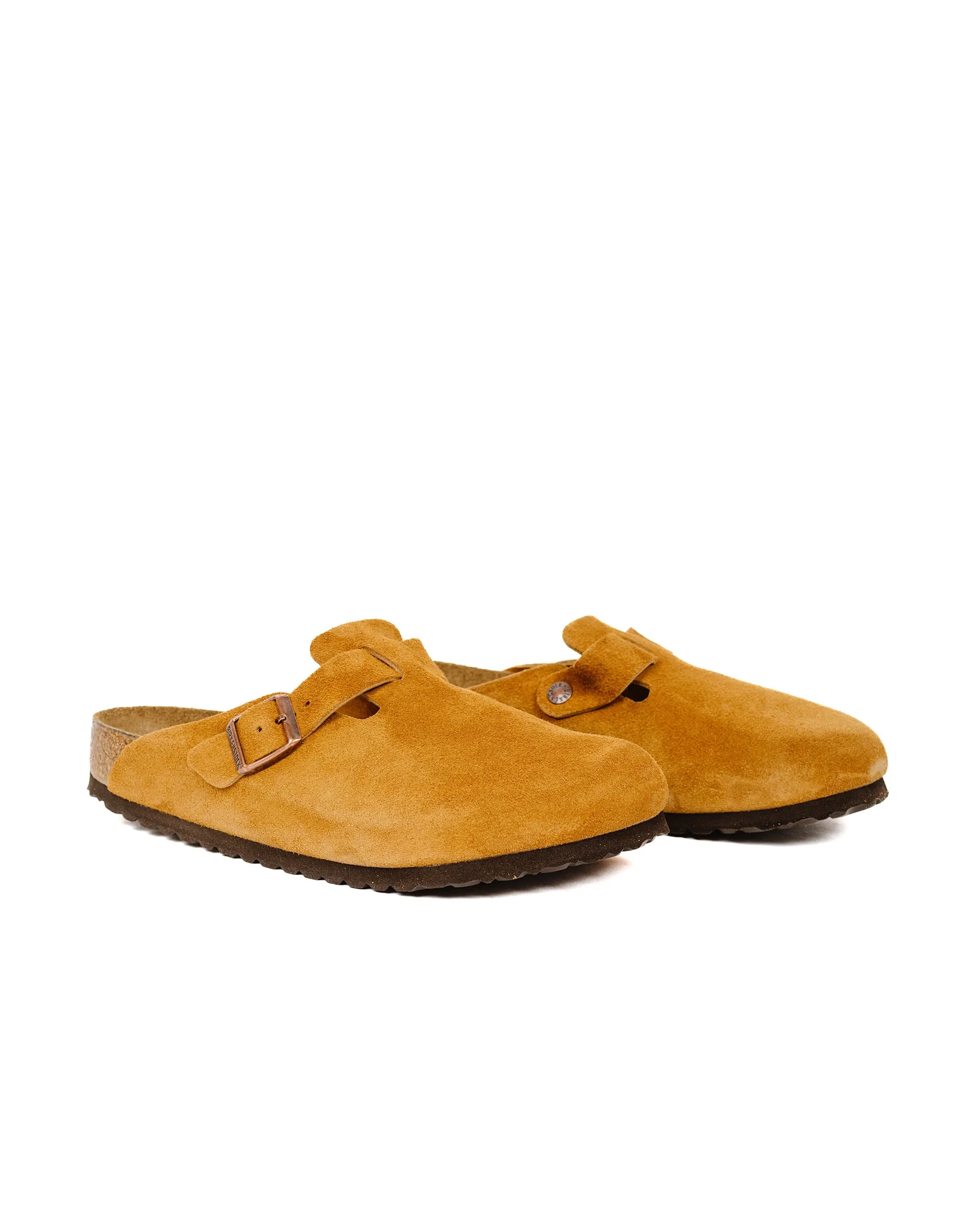 Birkenstock Boston Mink Suede