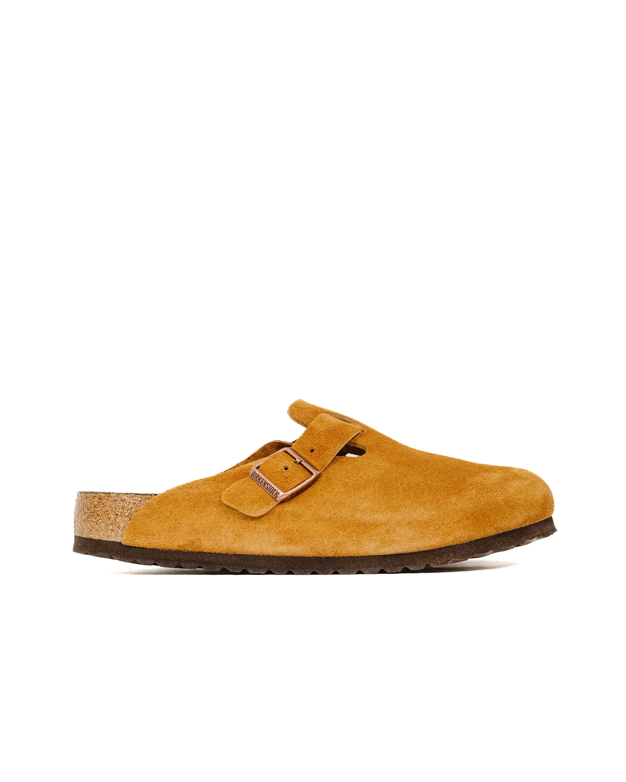 Birkenstock Boston Mink Suede