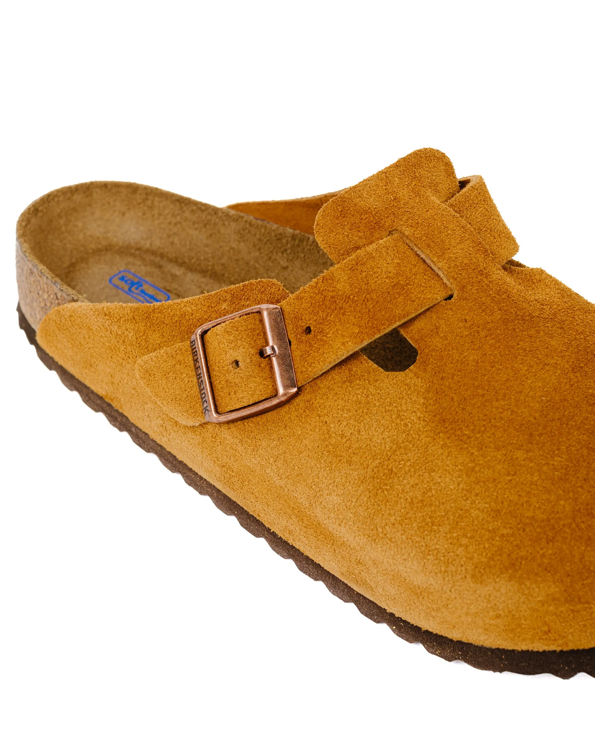 Birkenstock Boston Mink Suede