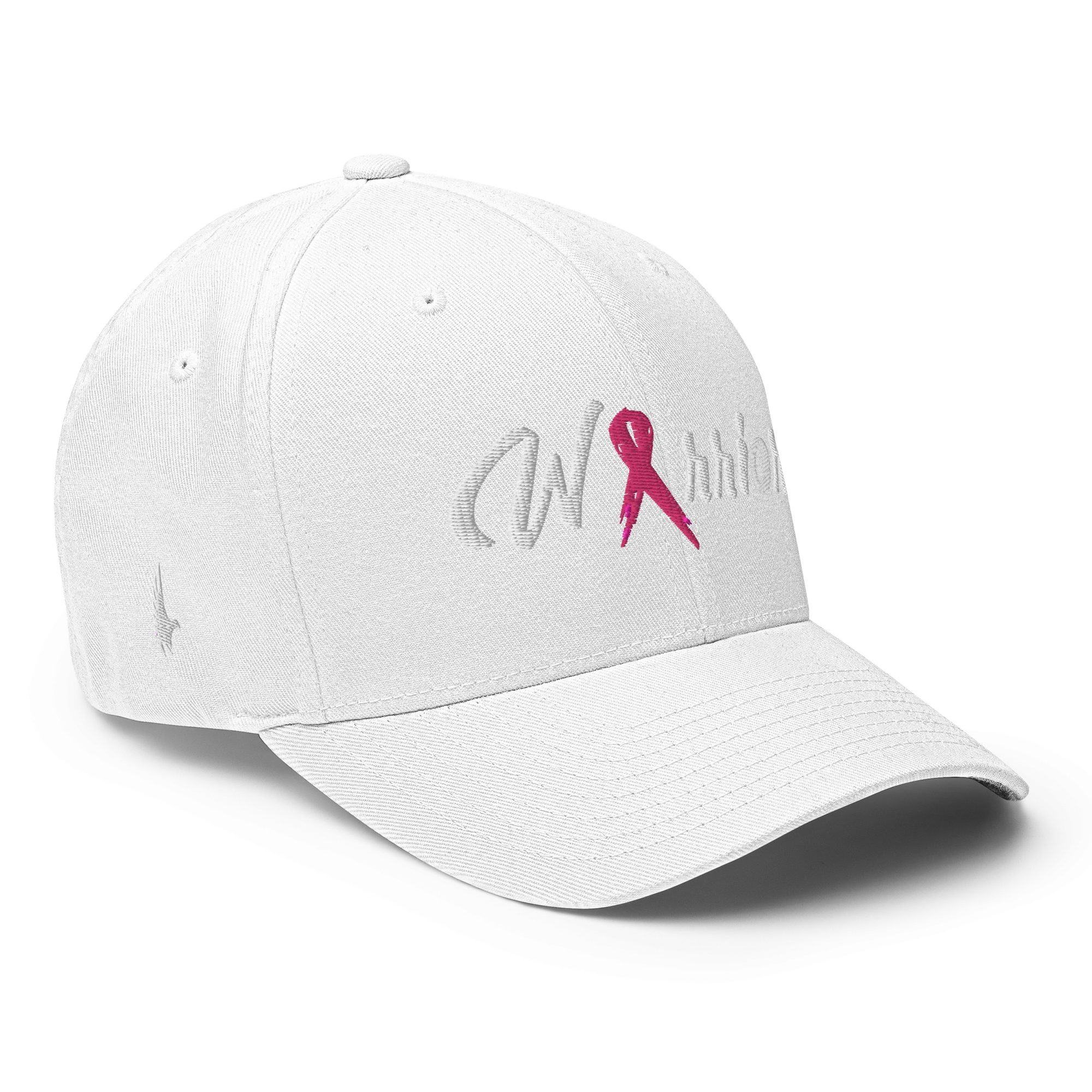 Breast Cancer Warrior Fitted Hat