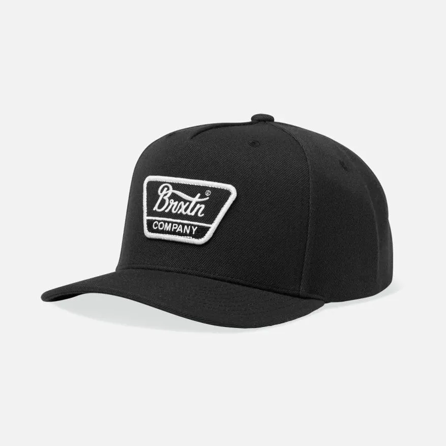 BRIXTON Linwood C Netplus MP Snapback - Black/White