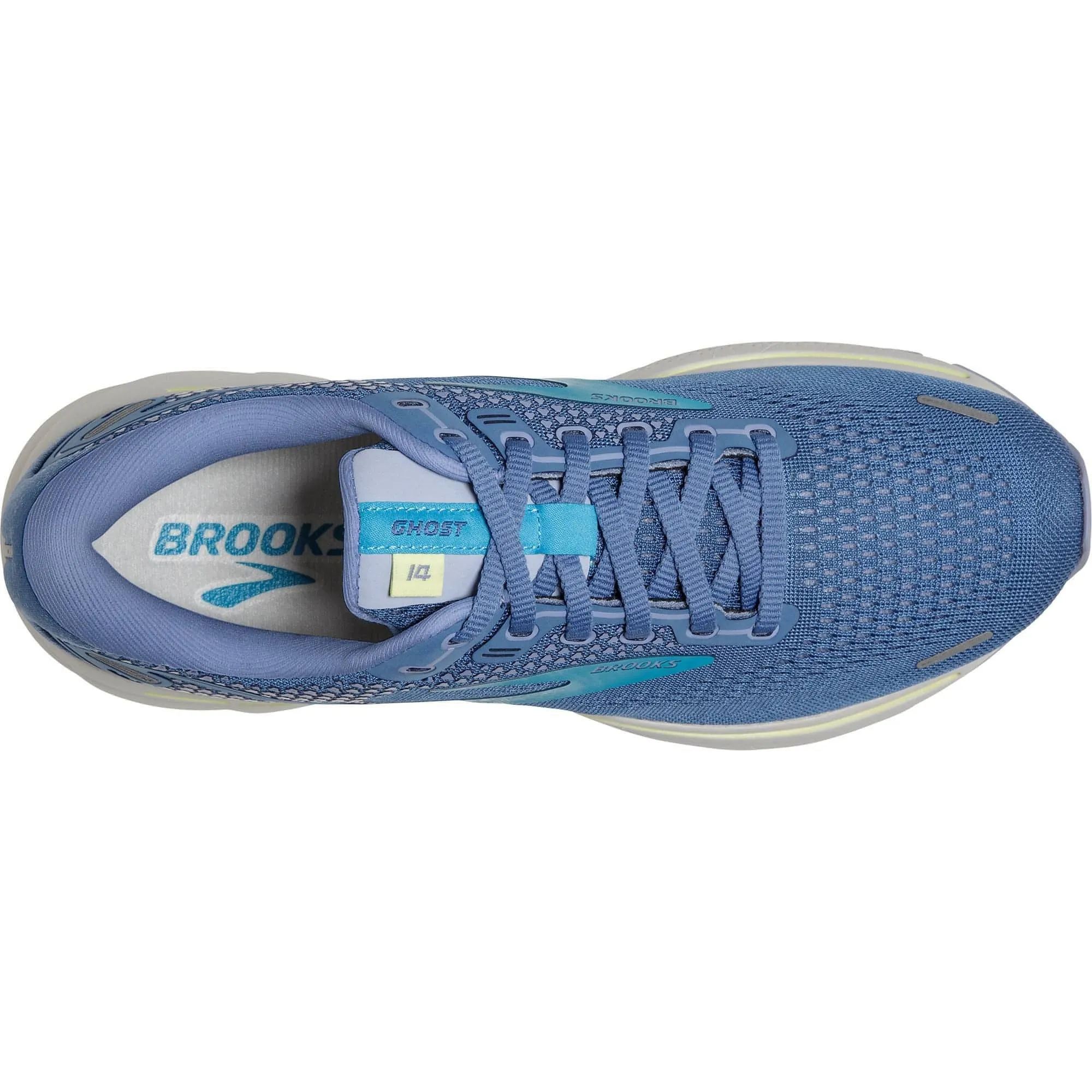 Brooks Ghost 14 Womens Running Shoes - Blue