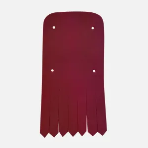 Burgundy Removable Fringes