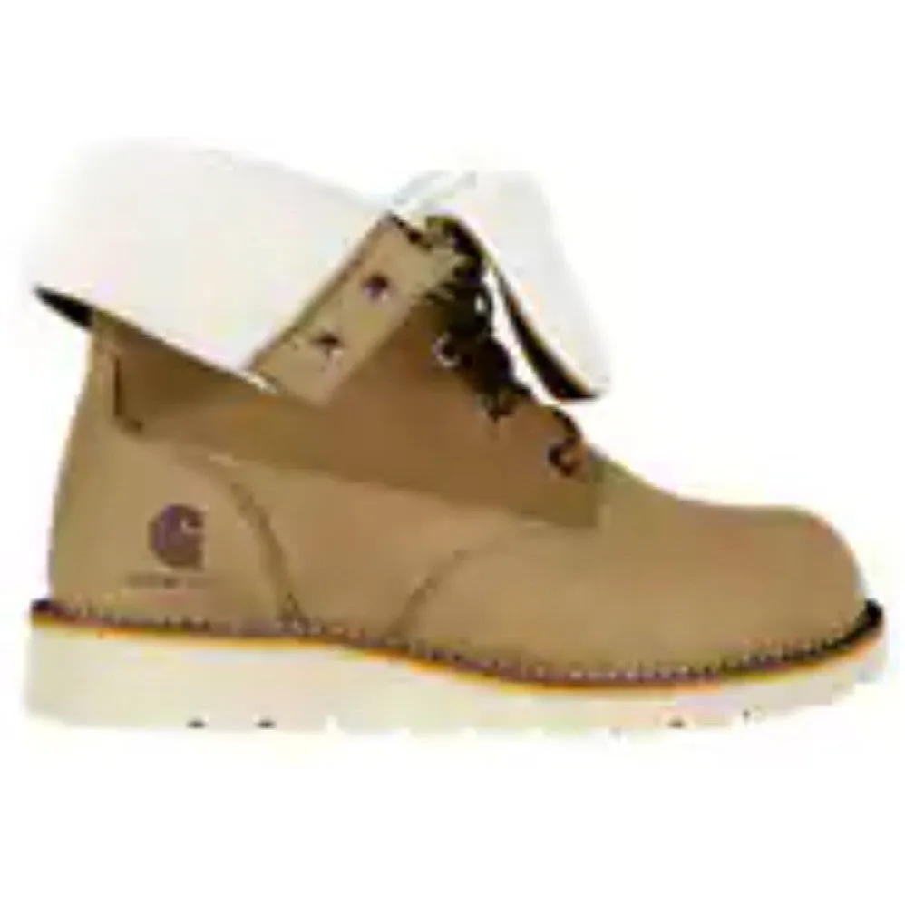 Carhartt Women's Fold Down 8 WP Wedge Winter Boot -Hickory- FW8069-W