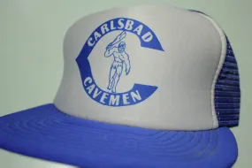 Carlsbad Cavemen Vintage 80's Adjustable Back Snapback Hat