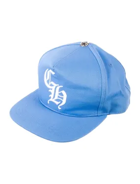 CHROME HEART TRUCKER HAT CH UNIVERSITY BLUE