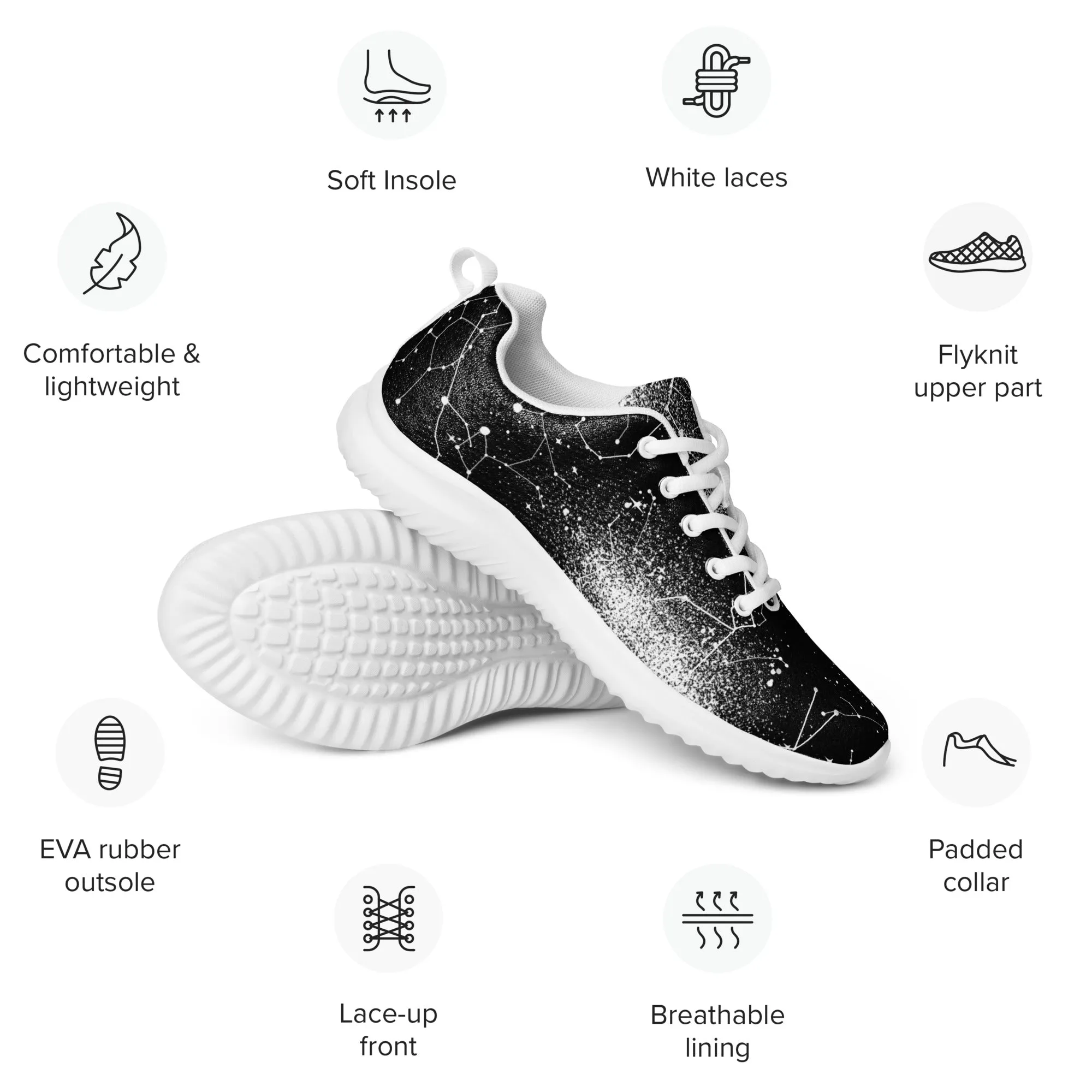 Constellation Women’s Athletic Shoes - Lightweight & breathable Gym, Running & Workout Shoes, Super Comfortable with Soft insole