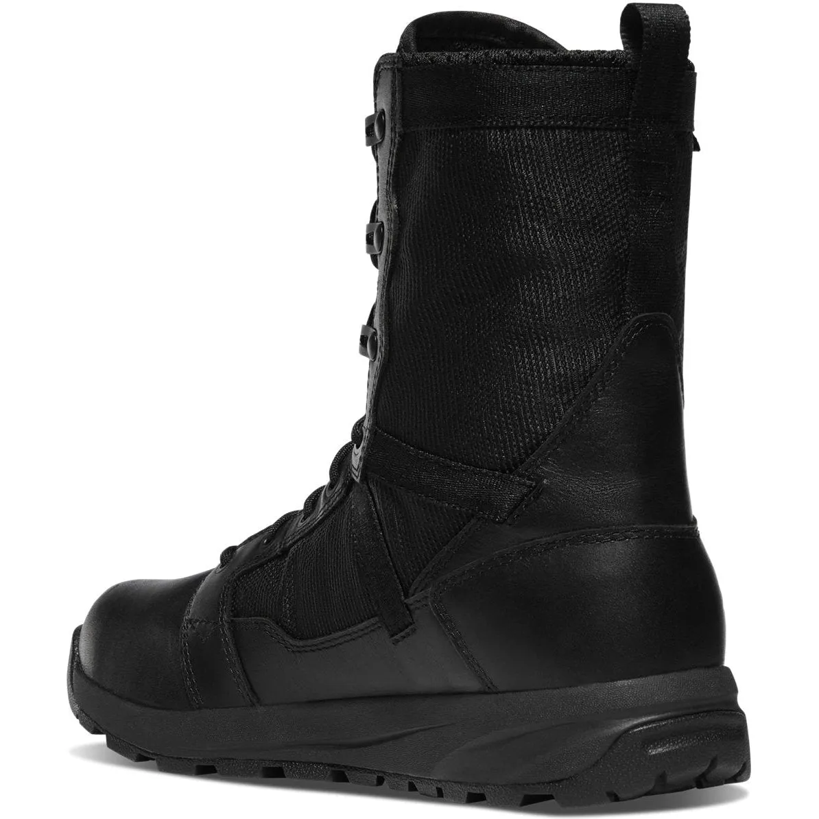 Danner Men's Resurgent Tactical 8 Plain Toe WP Boot -Black- 50111