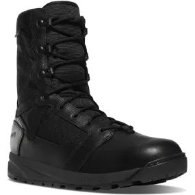 Danner Men's Resurgent Tactical 8 Plain Toe WP Boot -Black- 50111