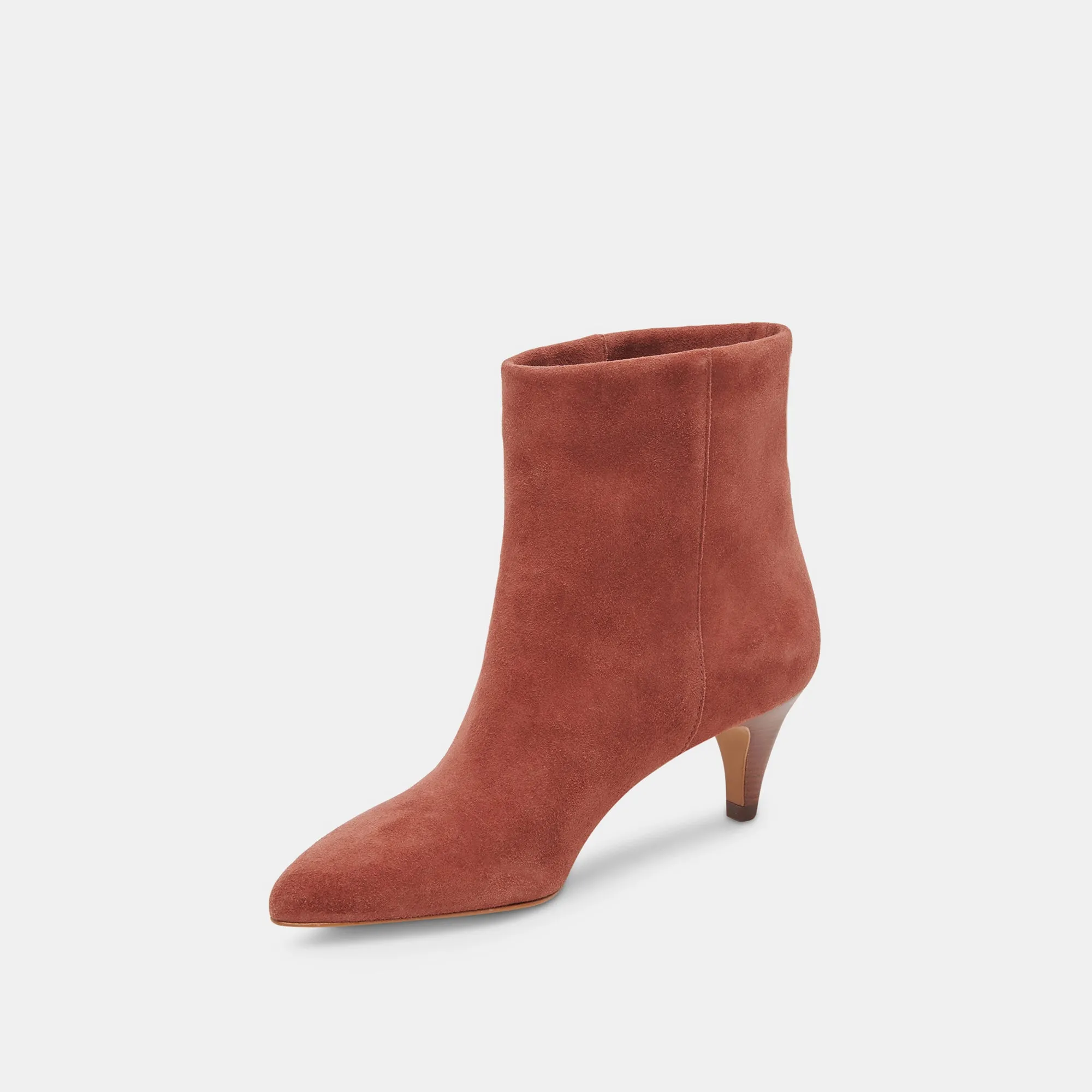 DEE BOOTIES CINNAMON SUEDE