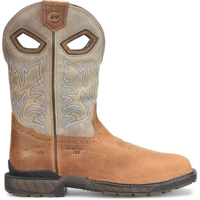 Double H Men's Oatman 11" CT Waterproof Western Work Boot -Brown- DH5430