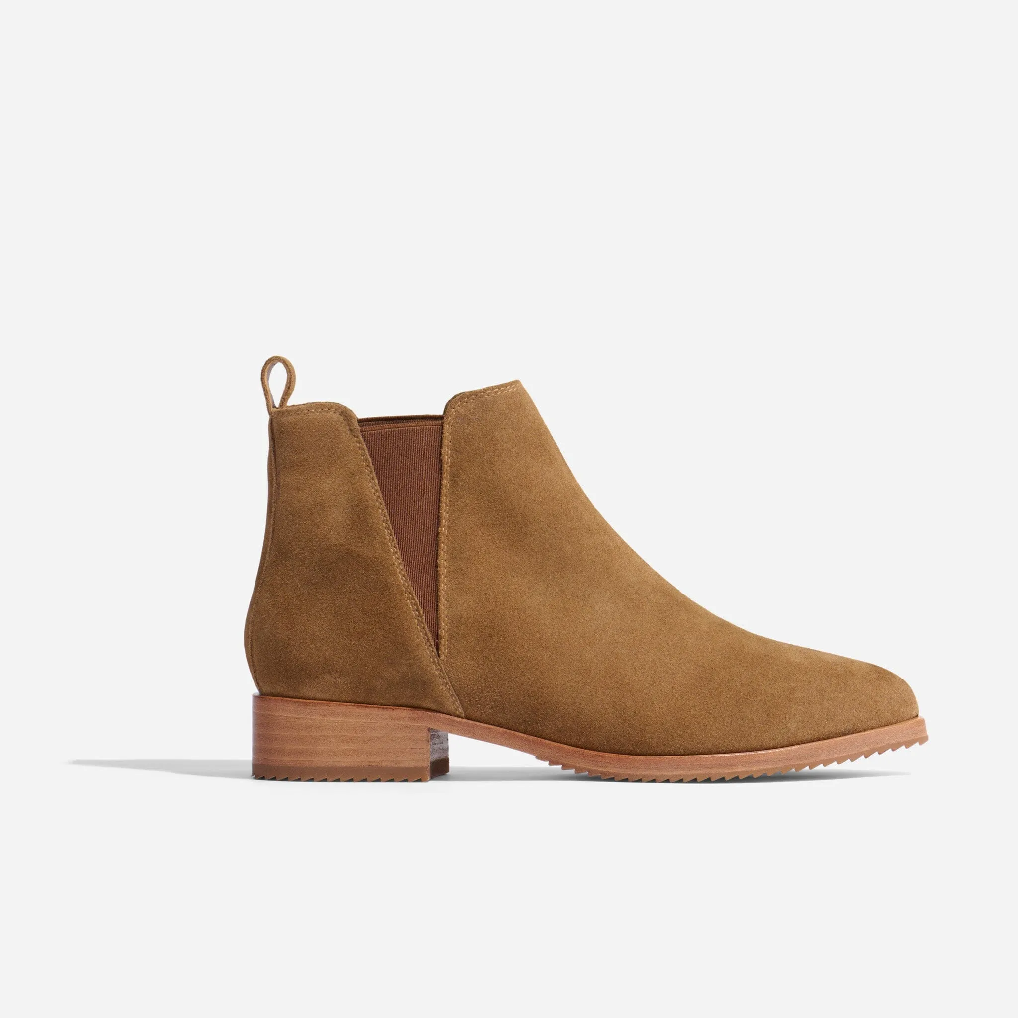 Eva Everyday Chelsea Boot Taupe Suede