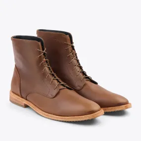 Everyday Lace-Up Boot Brown