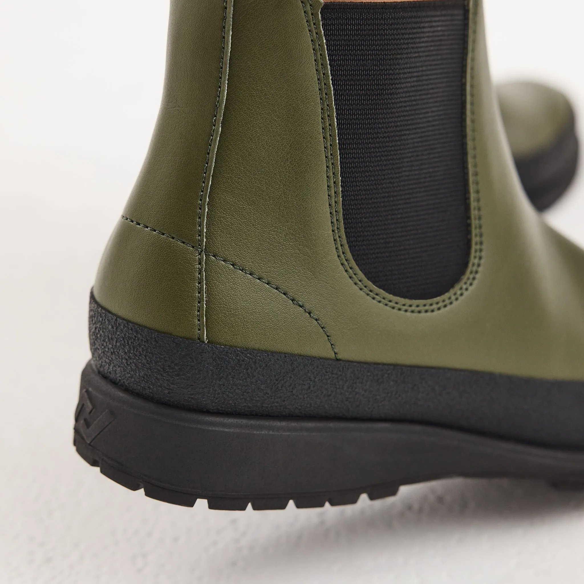 Fields Chelsea Cactus Leather Green