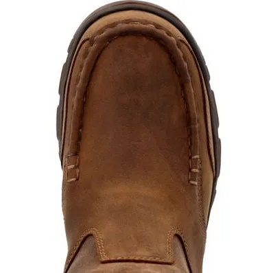 Georgia Men's Athens Superlyte 11" WP Pull On Work Boot -Brown- GB00549