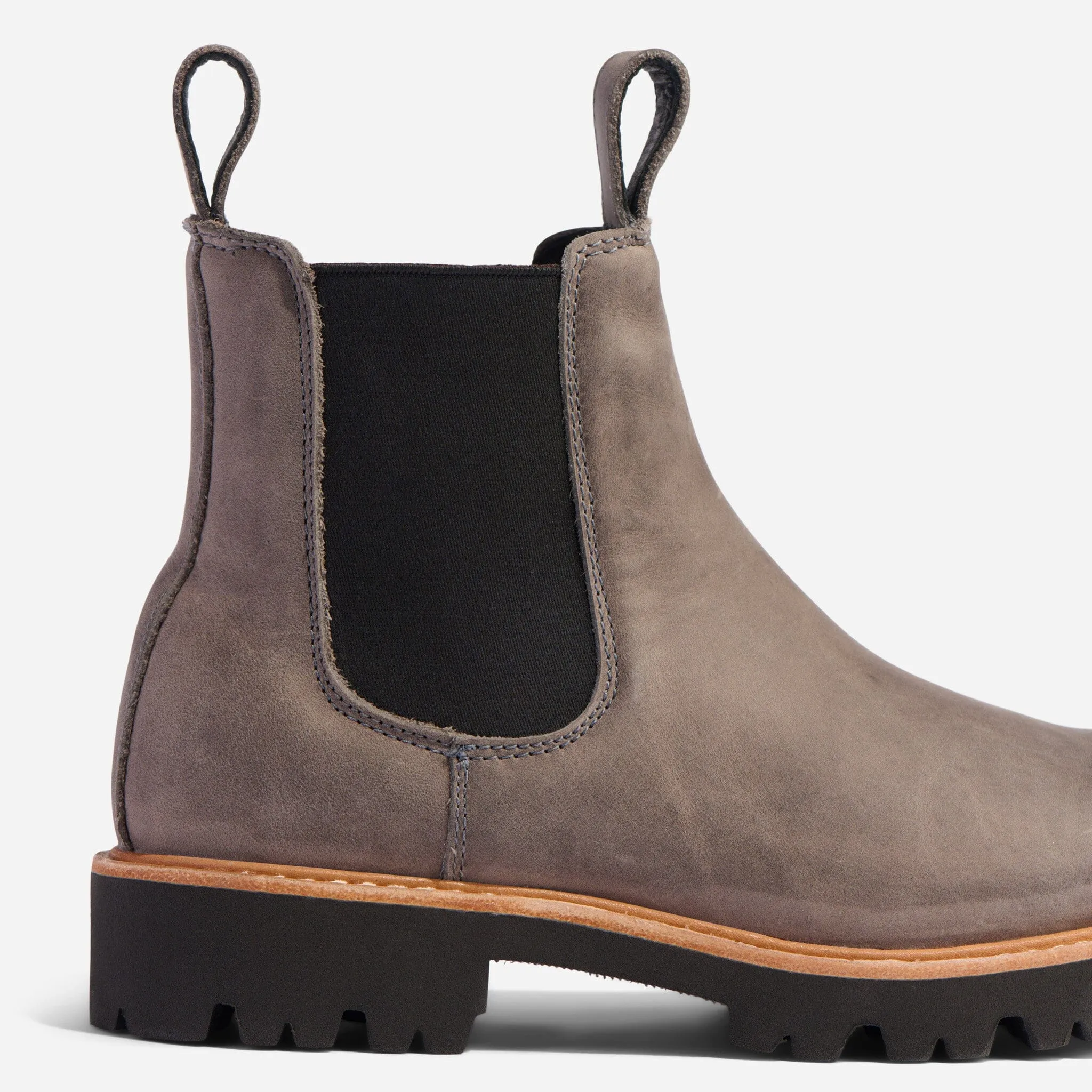 Go-To Lug Chelsea Boot Grey