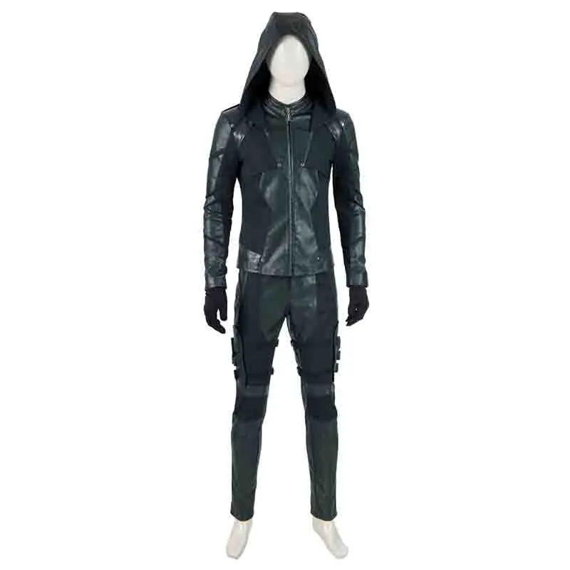 Green Arrow 8 Oliver Queen Cosplay Costume