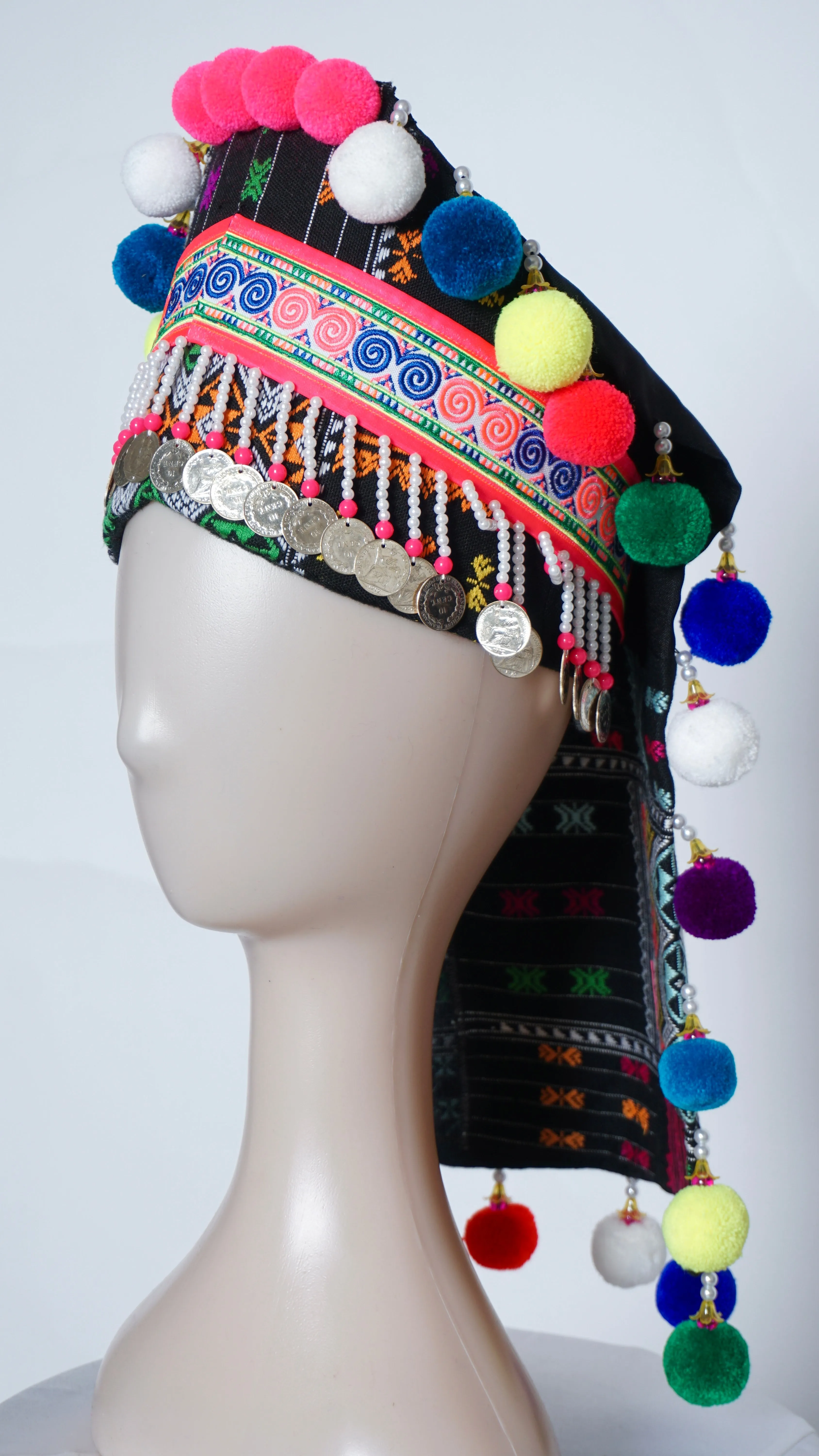 *Hmong Txaij Hat (22"-23")