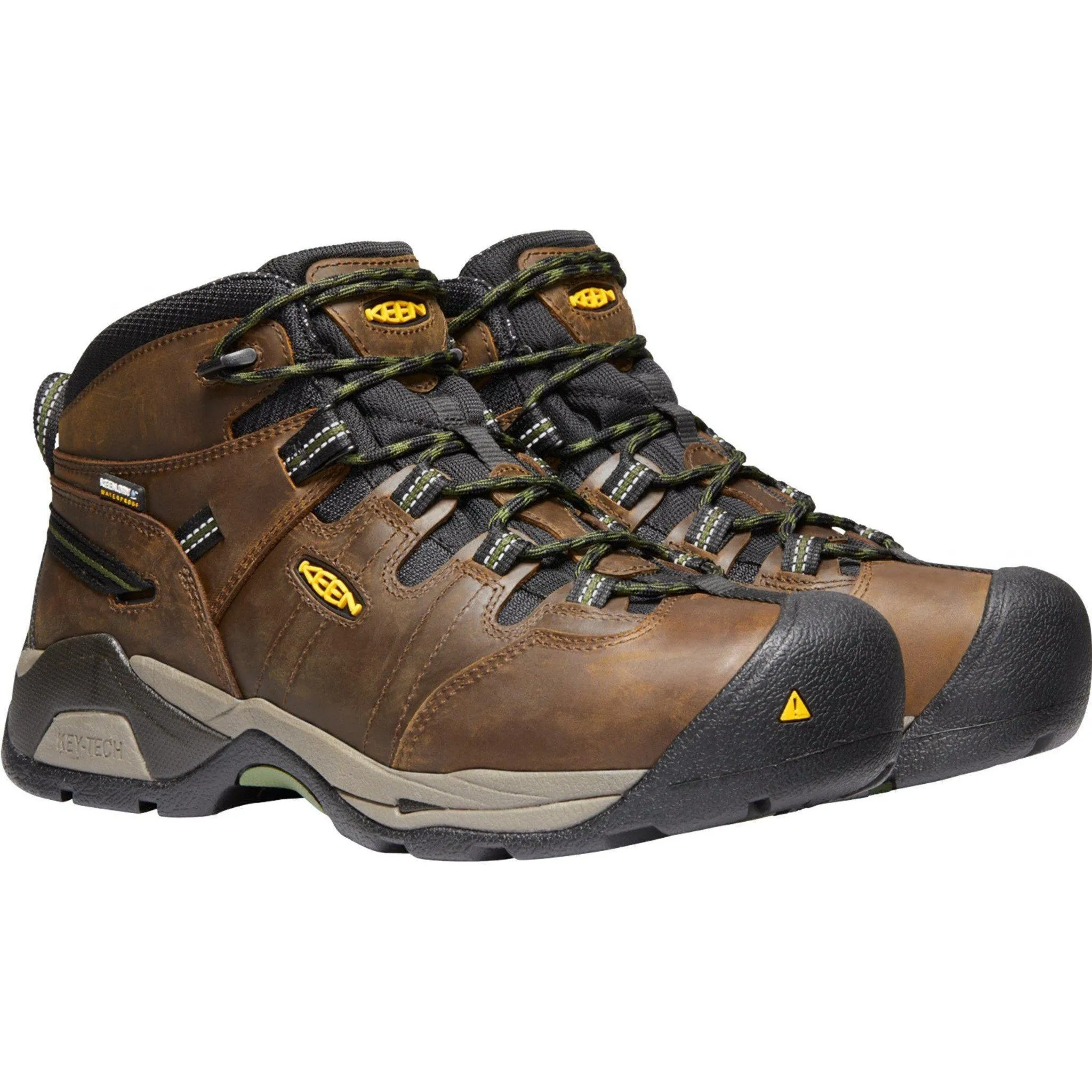 Keen Utility Men's Detroit XT Steel Toe WP Work Boot - Brown - 1020085