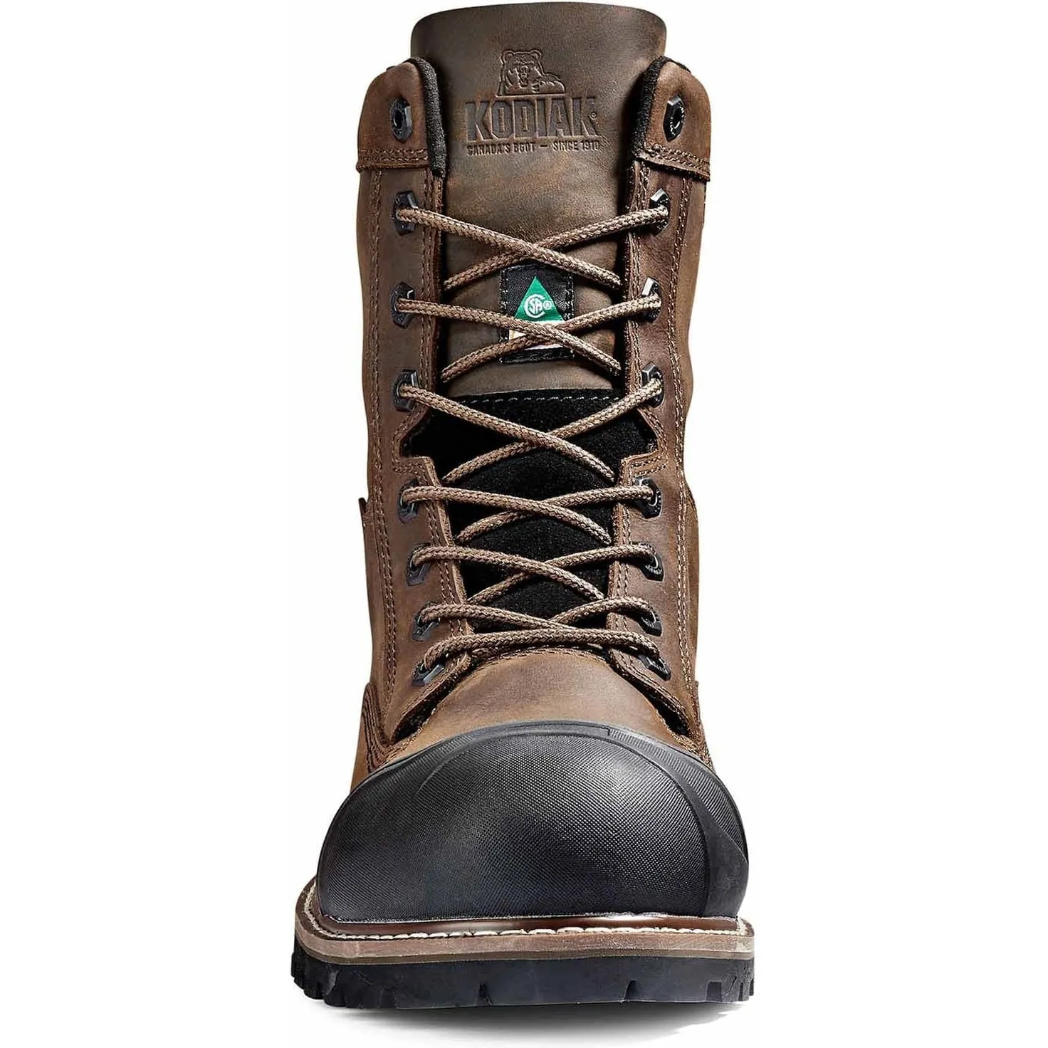 Kodiak Men's Mckinney M.U.T 8 Comp Toe WP Work Boot -Brown- 4TEPDB