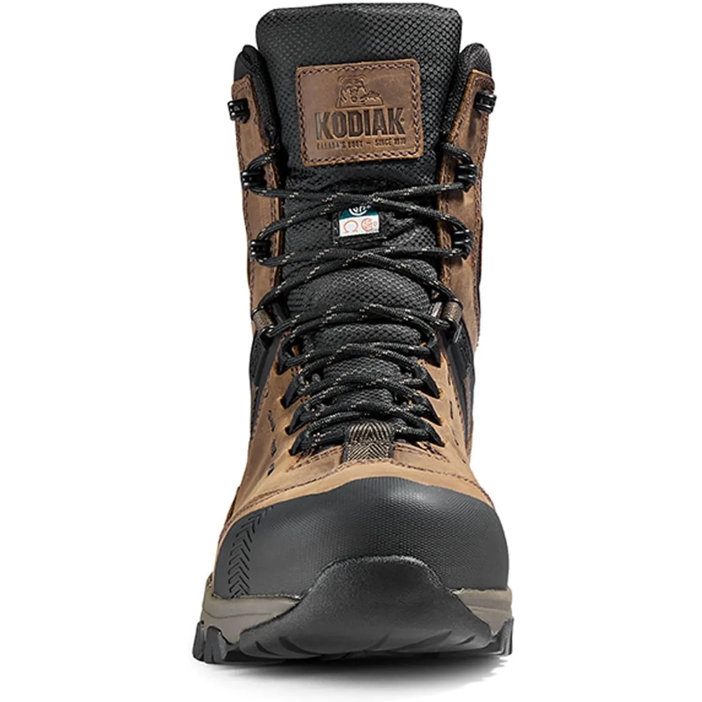 Kodiak Men's Quest Bound 8 Comp Toe WP Safety Work Boot -Brown- 4THHBN