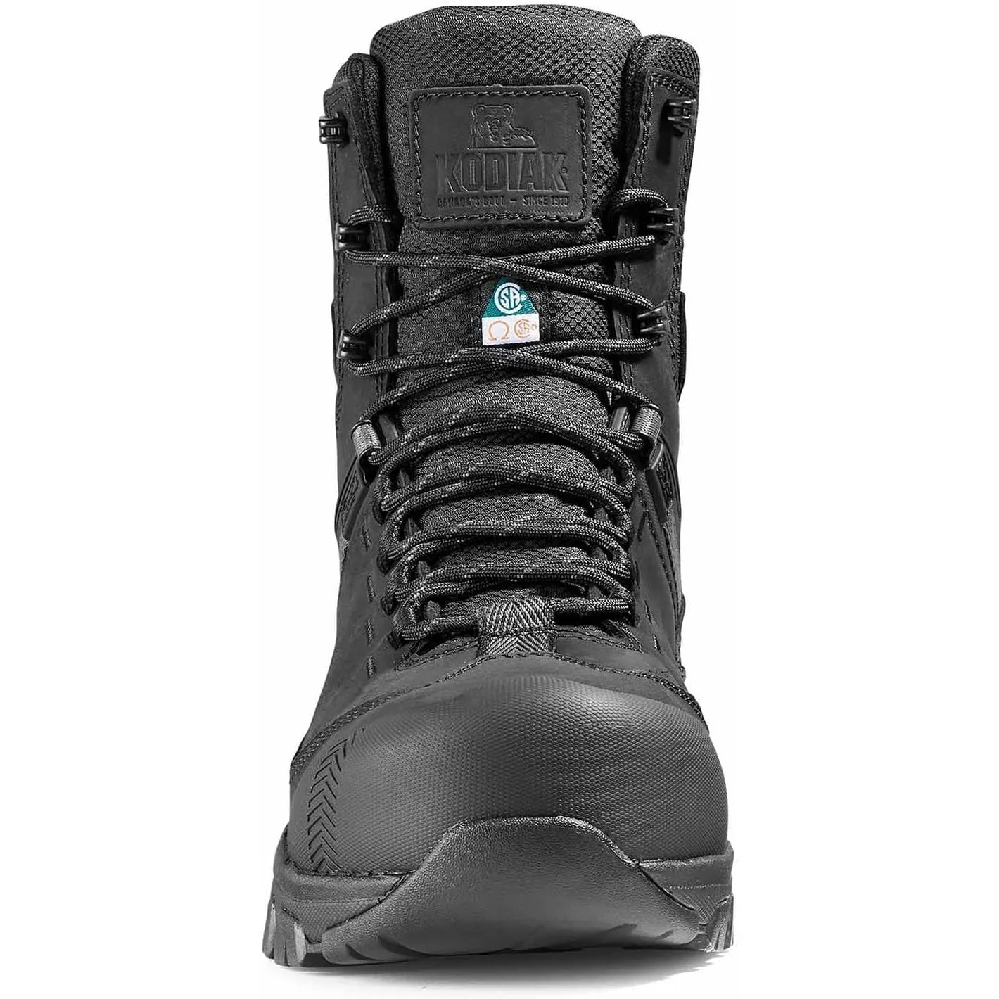 Kodiak Men's Quest Bound 8" Comp Toe WP Safety Work Boot -Black- 4THHBK