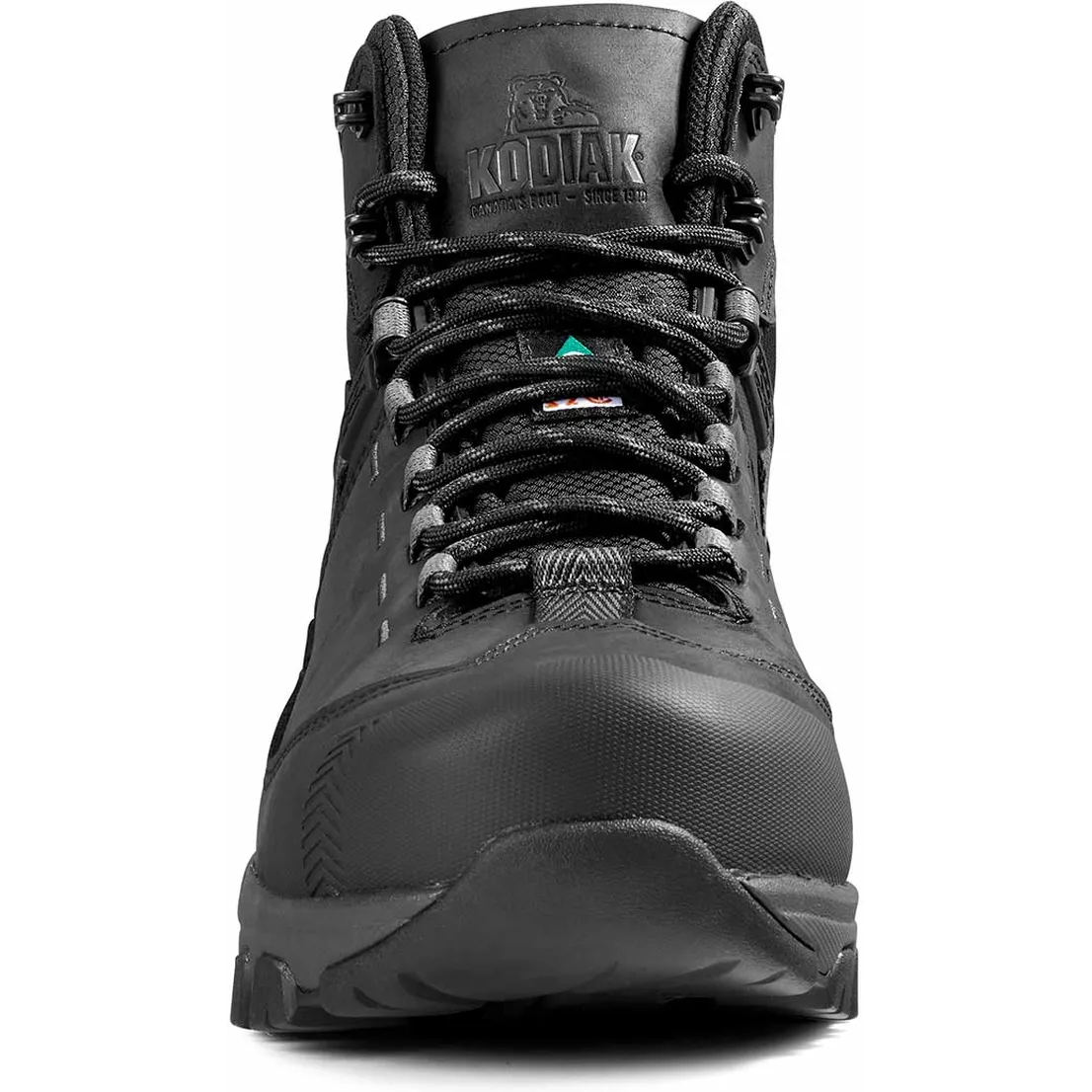 Kodiak Men's Quest Bound Comp Toe WP Hiker Work Boot -Black- 4TELBK