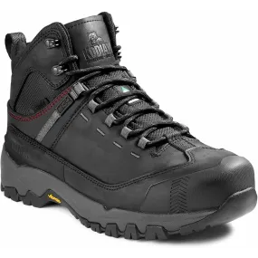 Kodiak Men's Quest Bound Comp Toe WP Hiker Work Boot -Black- 4TELBK