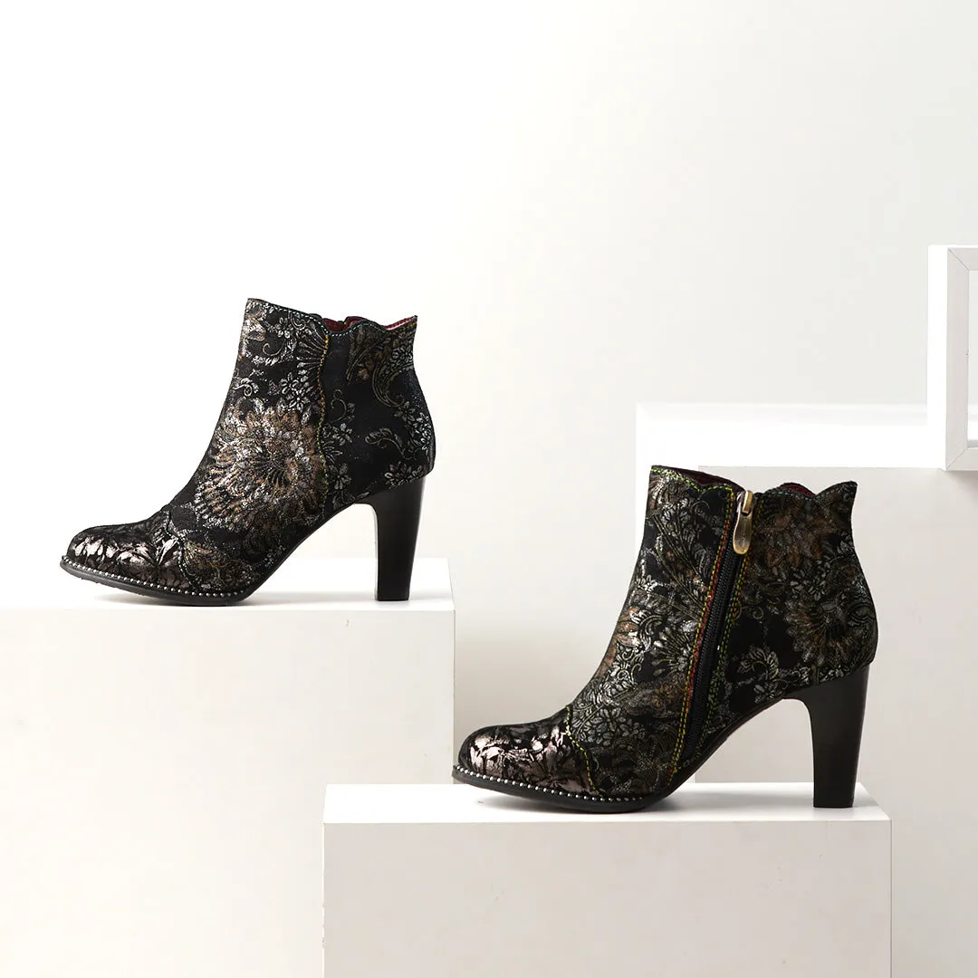 L`ARTISTE SMOKINHOT HEELED BOOTIES