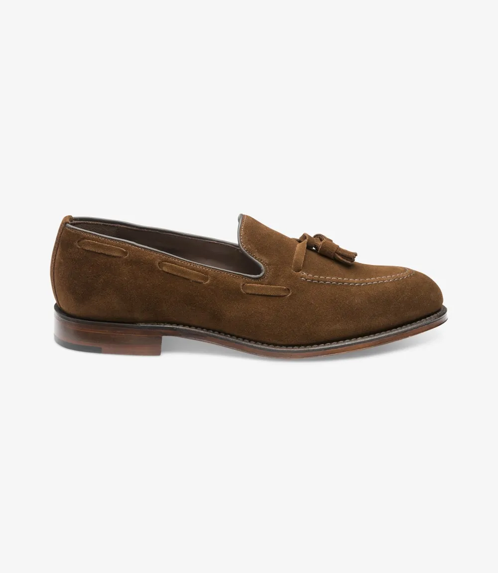 LOAKE - Russell Tasselled Loafers Suede Shoe - Polo