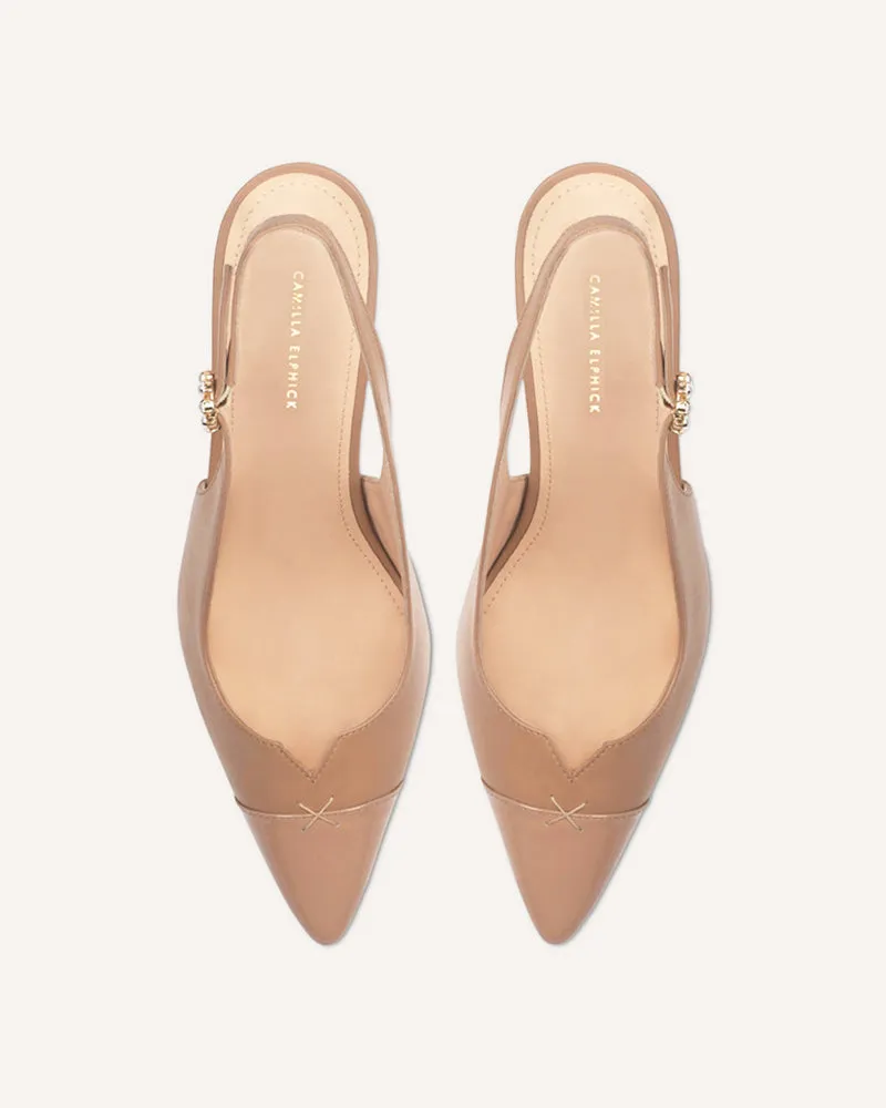 Lucia Tan Slingback