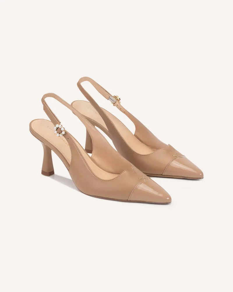 Lucia Tan Slingback