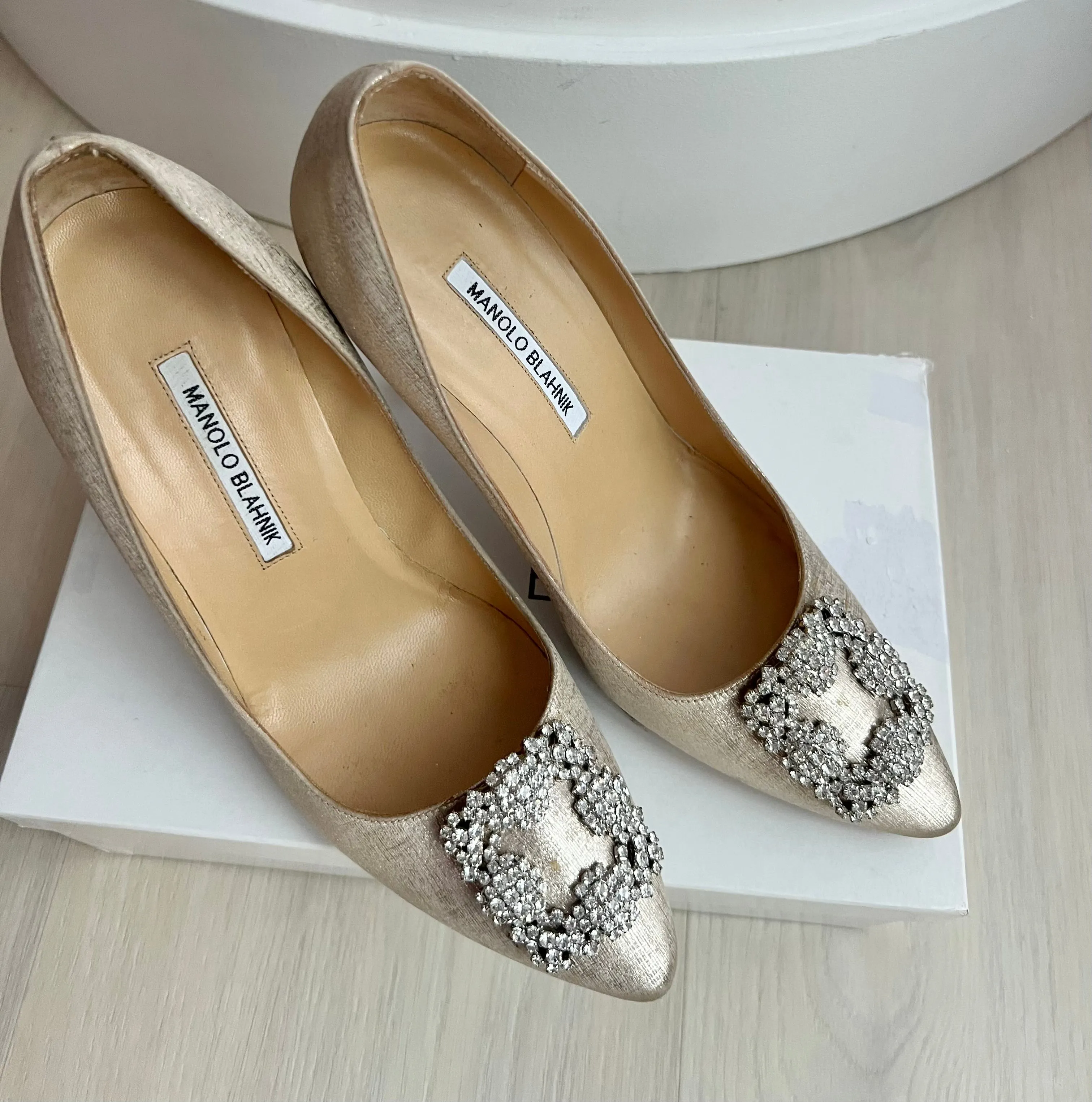 Manolo Blahnik Hangasi Heels