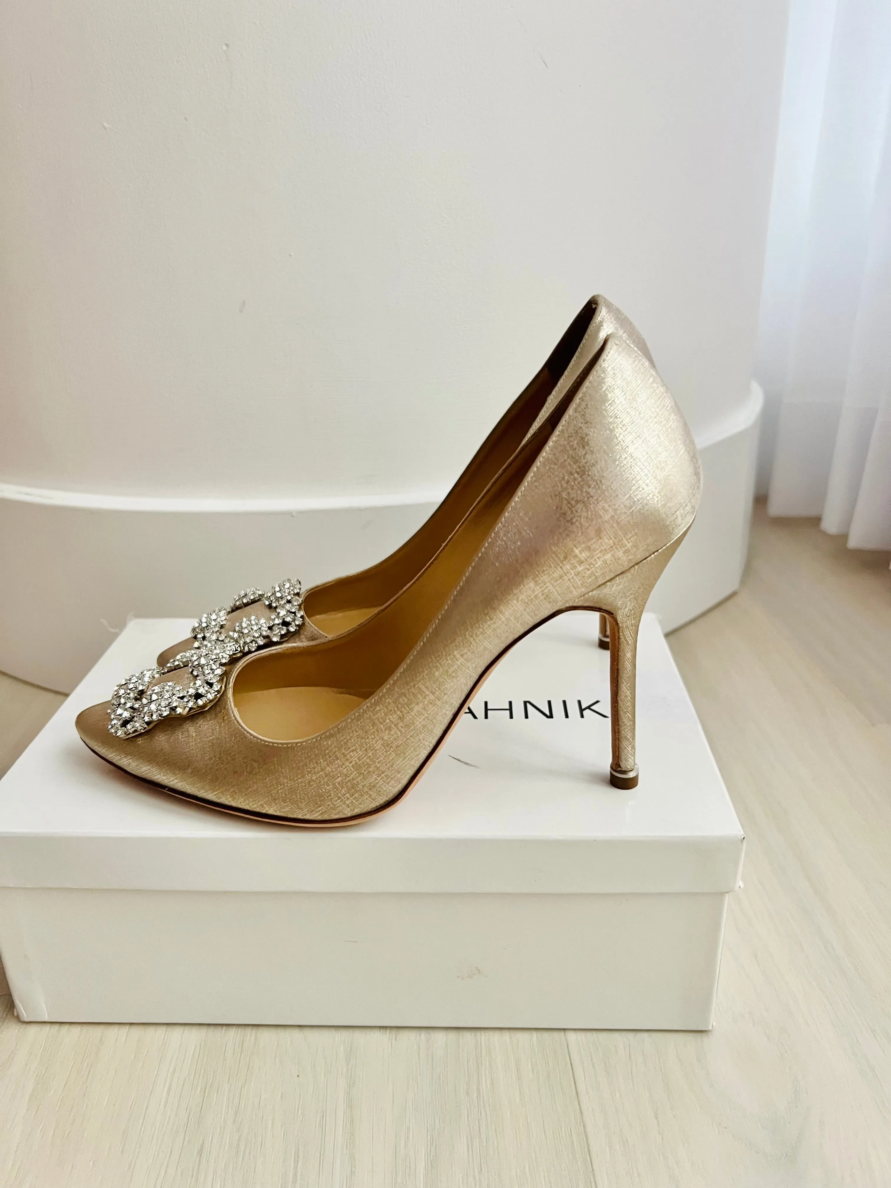 Manolo Blahnik Hangasi Heels