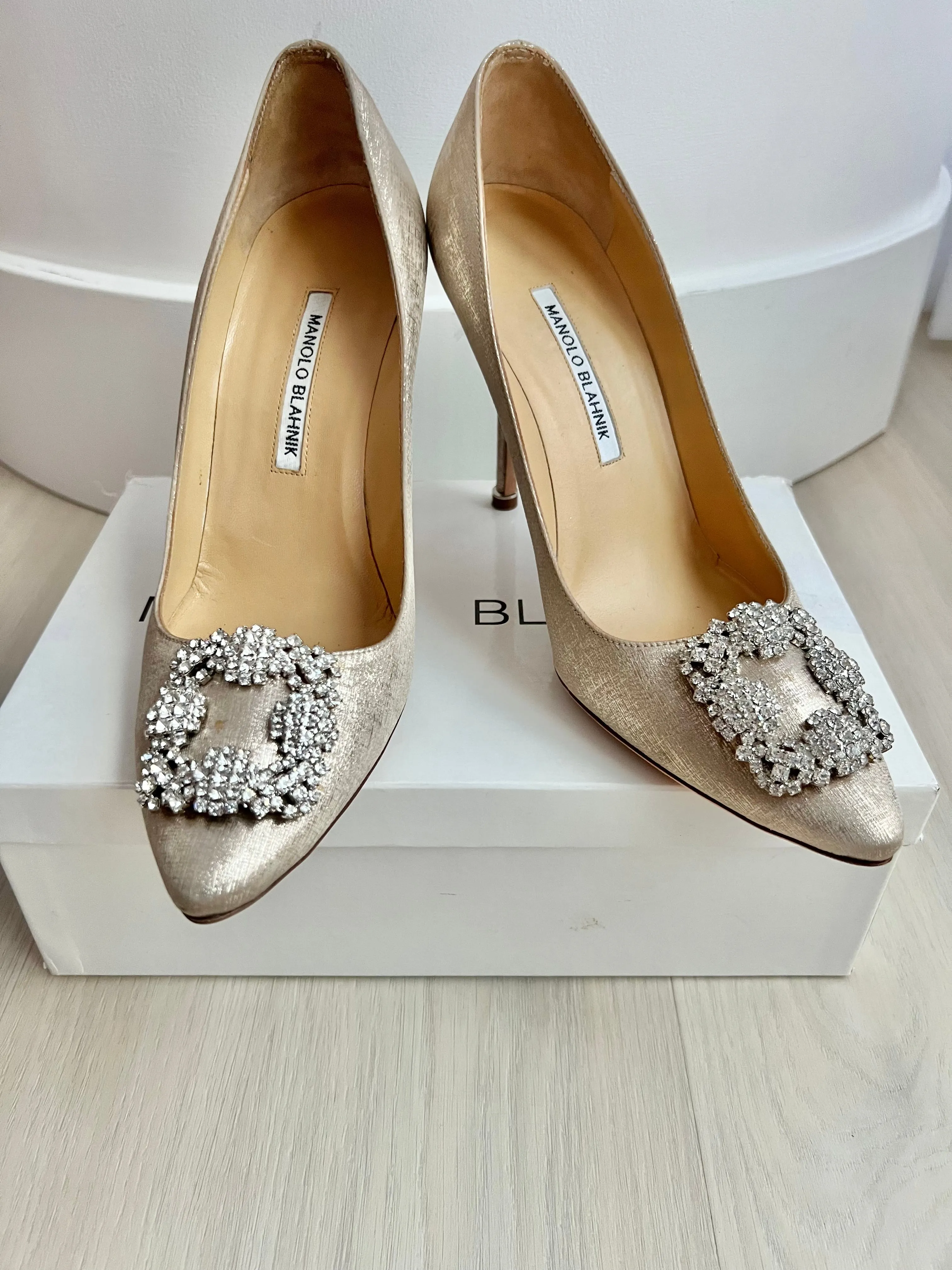 Manolo Blahnik Hangasi Heels