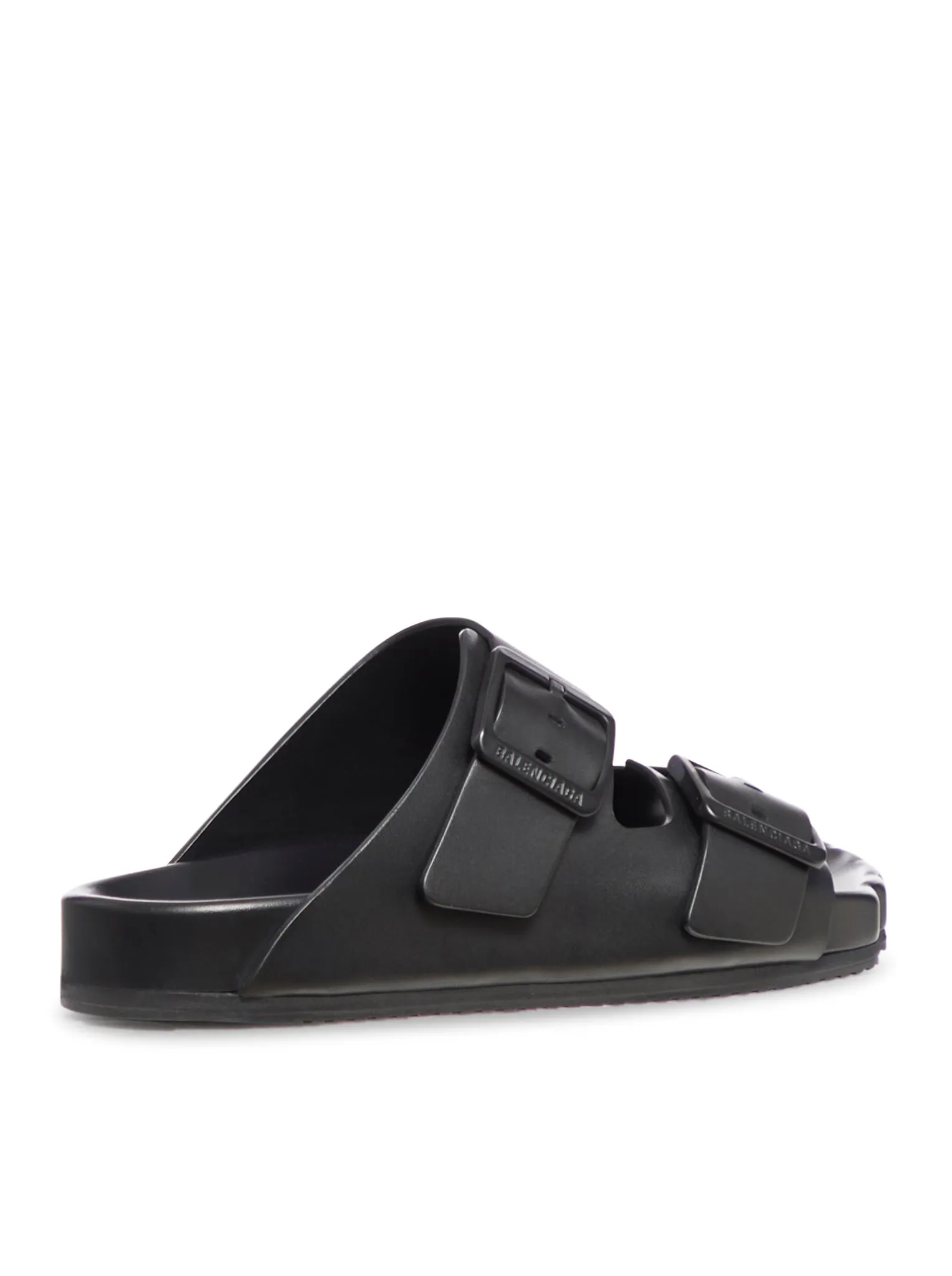 matte leather sandal