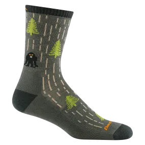 Men's Yarn Goblin Micro Crew  Lightweight Hiking Sock