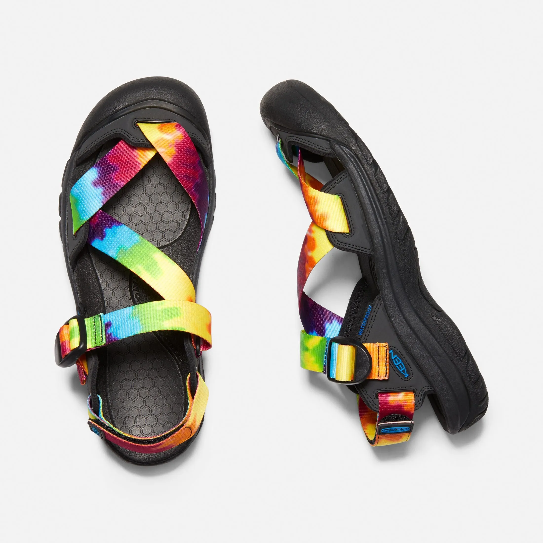 MEN'S ZERRAPORT II - MULTI TIE-DYE/BLACK