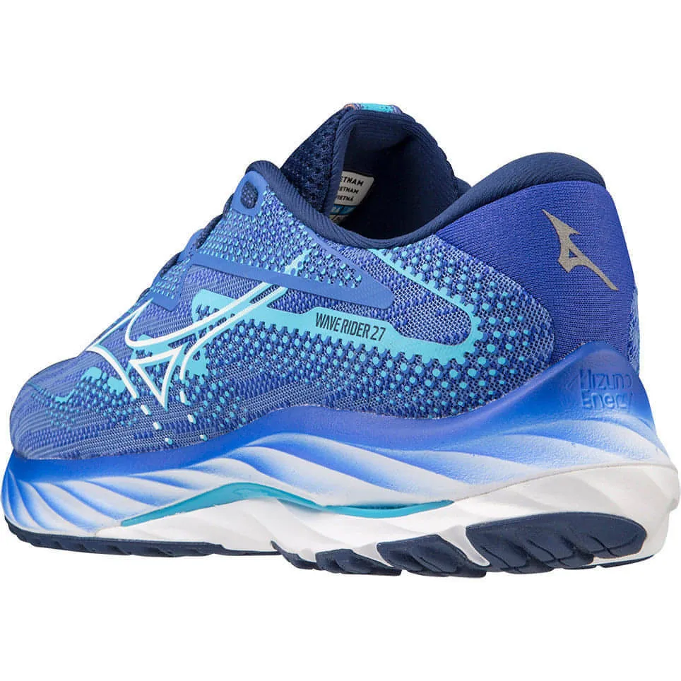 Mizuno Wave Rider 27 Womens Running Shoes - Blue