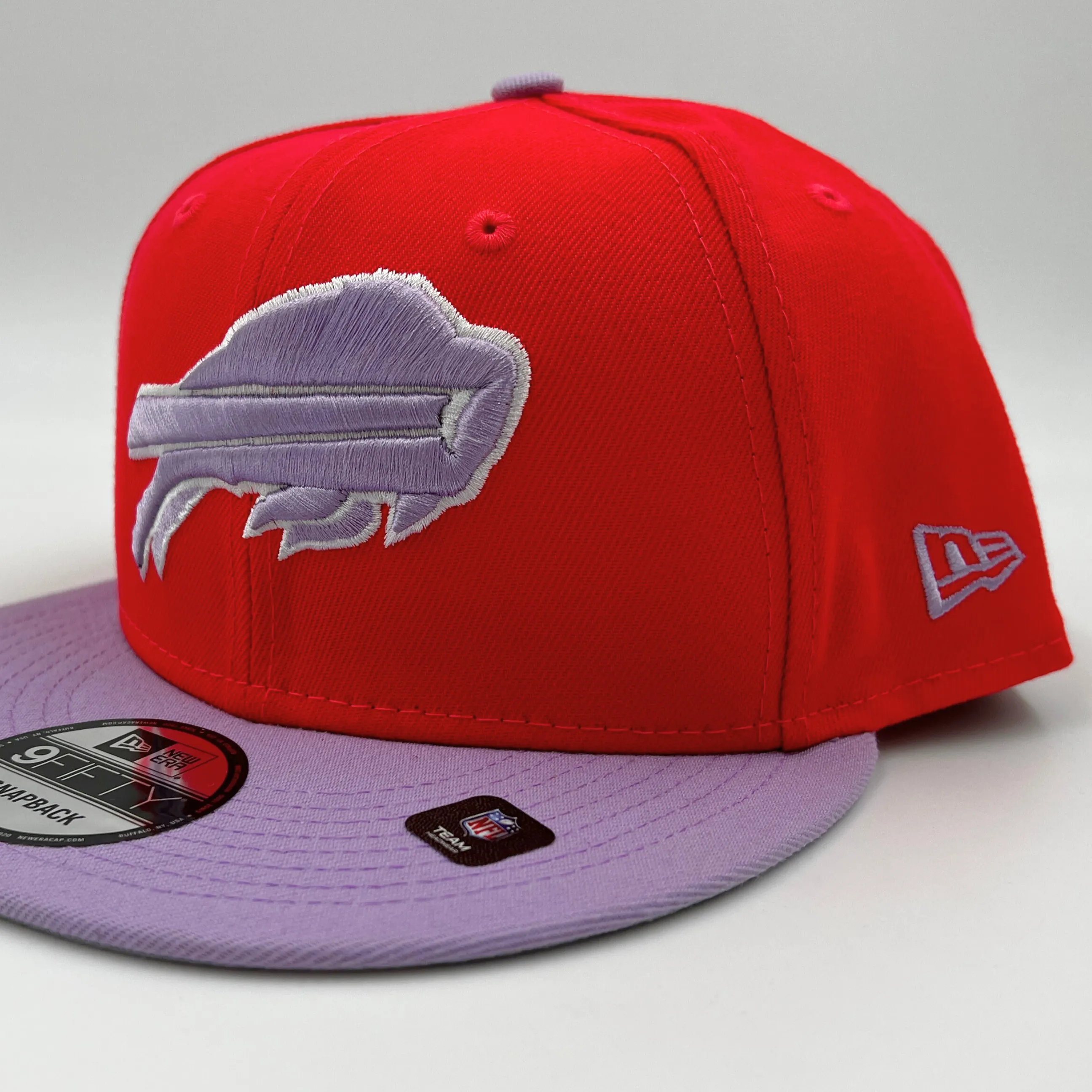 New Era Bills 9Fifty Coral & Lilac 2023 Colorpack Snapback Hat